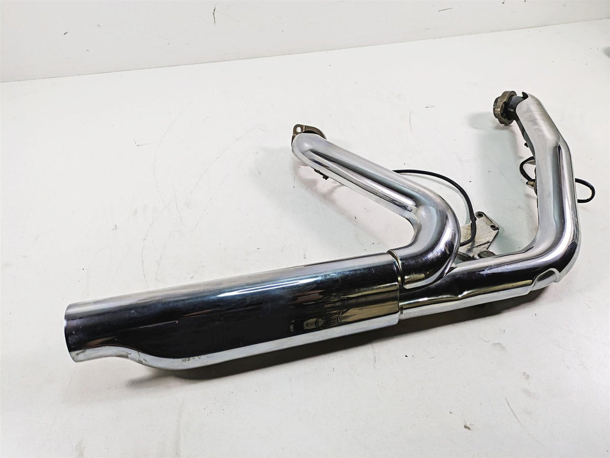 2012 Harley FLD Dyna Switchback Oem Exhaust Header Manifold Pipe Set 65551-12 {{ shop.shopifyCountryName }} - Mototech271