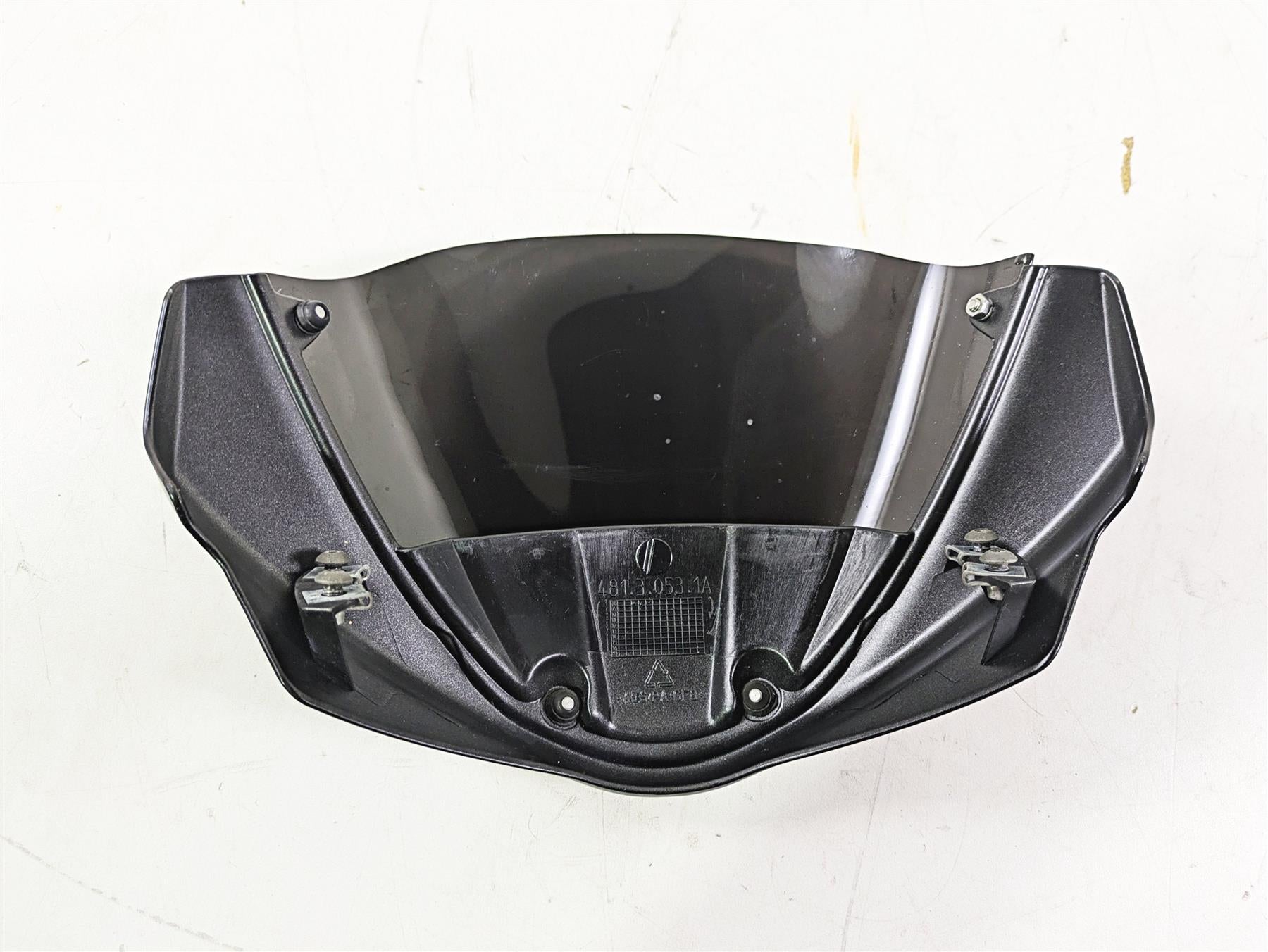 2009 Ducati Monster 1100 S Windshield Wind Screen Shield & Mount 48130531A {{ shop.shopifyCountryName }} - Mototech271