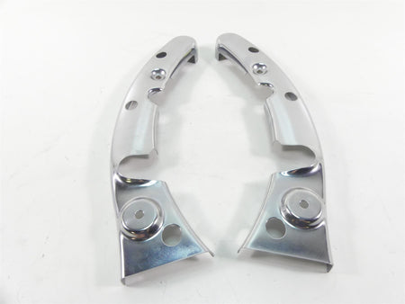 2010 Harley Touring FLHX Street Glide Rear Subframe Strut Chrome Covers 47502-09 {{ shop.shopifyCountryName }} - Mototech271