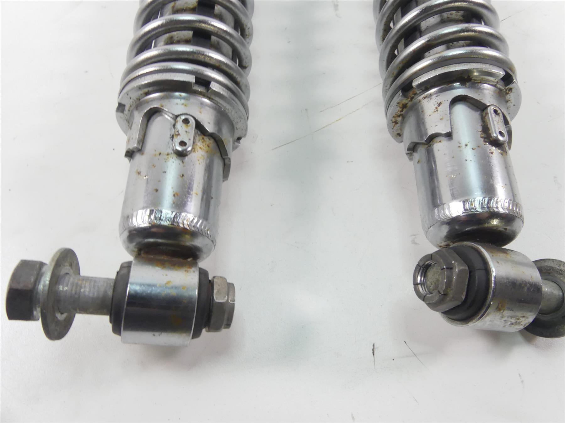 2003 Harley Sportster XL1200 C 100th Anniv Rear Shock 11 3/4" Set 54566-97 {{ shop.shopifyCountryName }} - Mototech271