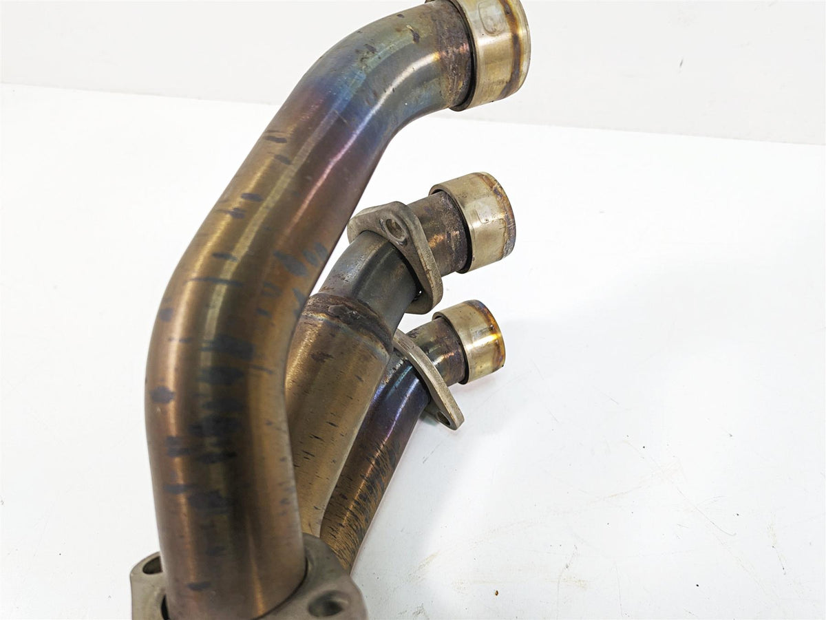2012 Triumph Tiger 800XC ABS Oem Exhaust Header Manifold Pipe T2205036 {{ shop.shopifyCountryName }} - Mototech271