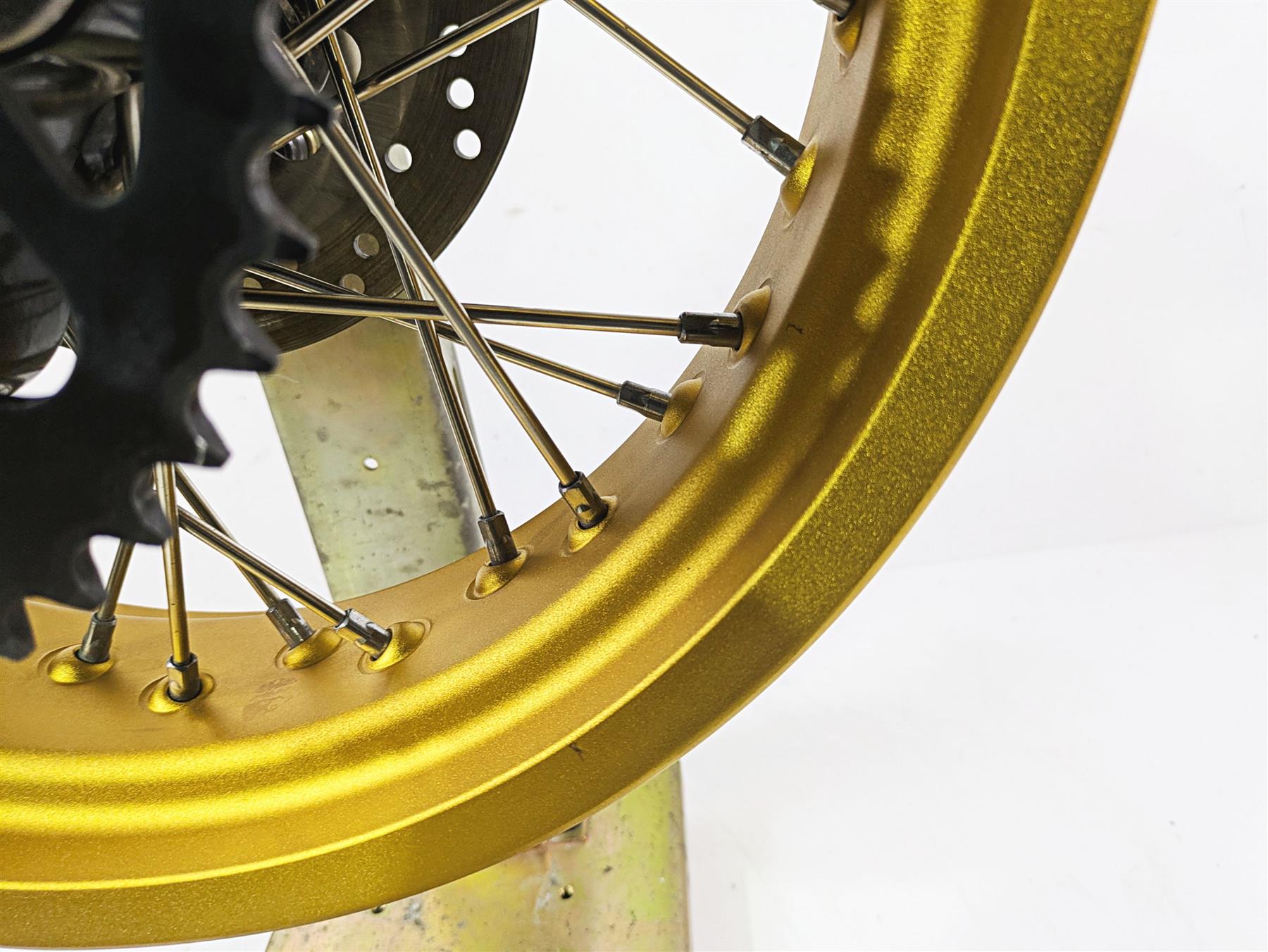 2022 Ducati Scrambler Desert Sled Straight 17x4.5 Rear Wheel Rim 50222351AA {{ shop.shopifyCountryName }} - Mototech271