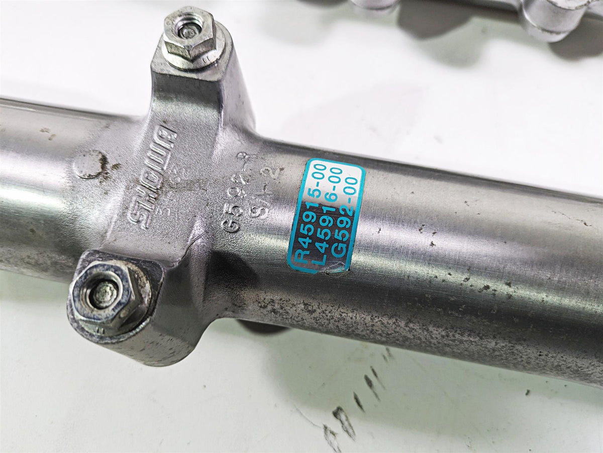 2003 Harley FLSTC Softail Heritage 100th Front Fork Legs 41mm 45915-00 45916-00 {{ shop.shopifyCountryName }} - Mototech271