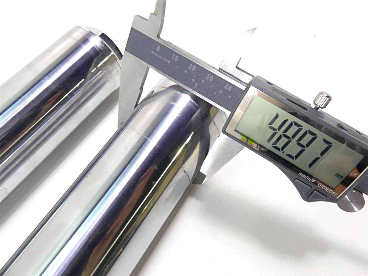2014 Harley FXDL Dyna Low Rider Front Fork Leg Set 49mm Showa 45400052 45400051 {{ shop.shopifyCountryName }} - Mototech271