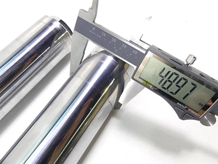 2014 Harley FXDL Dyna Low Rider Front Fork Leg Set 49mm Showa 45400052 45400051 {{ shop.shopifyCountryName }} - Mototech271