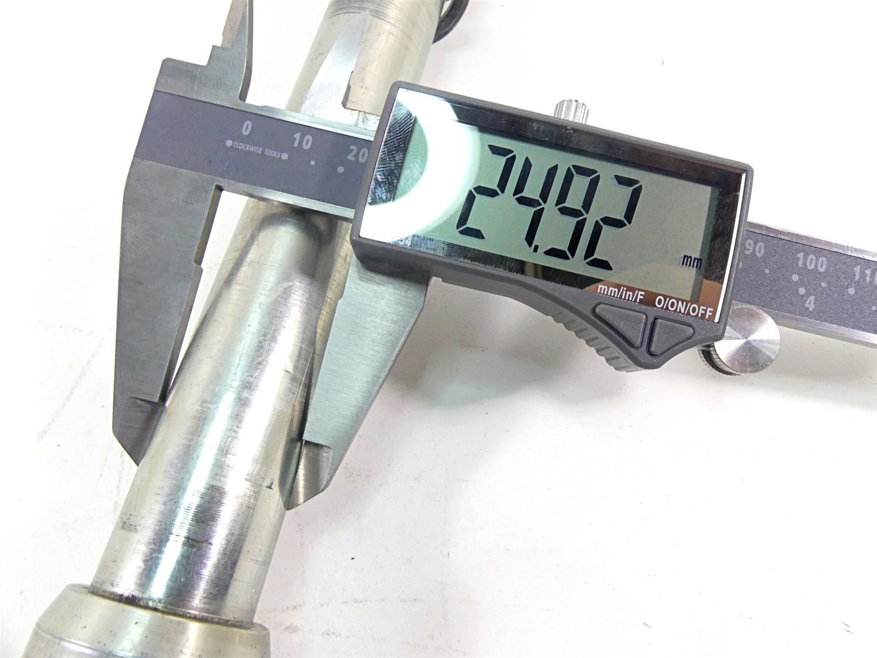 2008 Ducati 848 SBK Straight Front Axle Wheel Spindle 81910601A {{ shop.shopifyCountryName }} - Mototech271