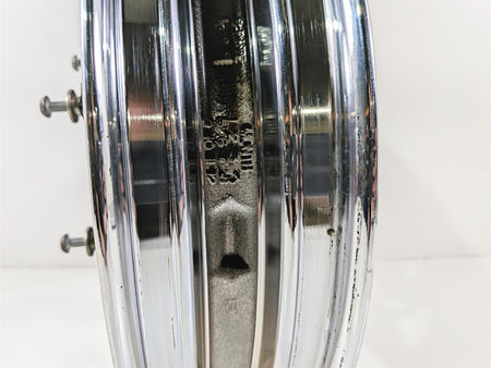 2014 Harley Touring FLHTK Electra Glide Nice Impeller Contrast Front Wheel Rim 17x3 43300386-Mototech271