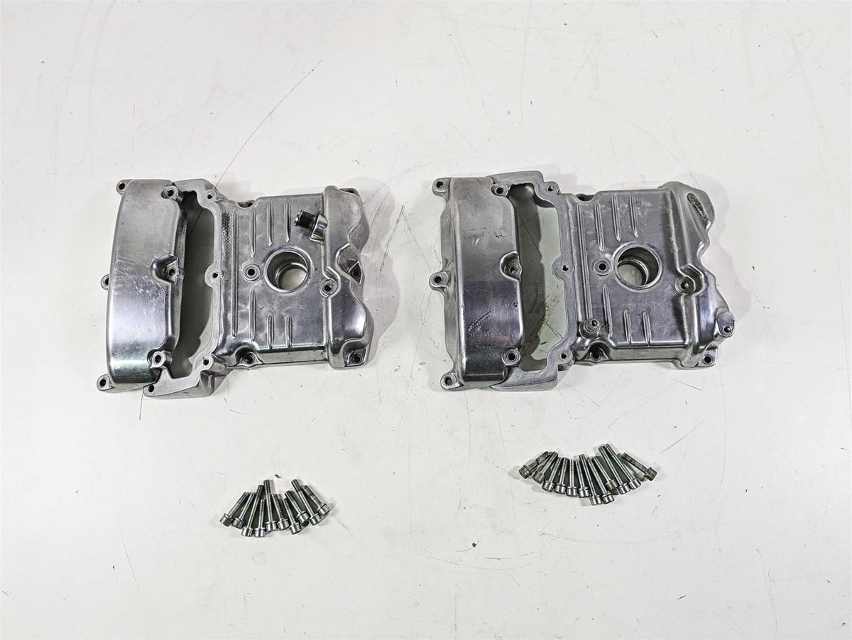 2010 Harley VRSCF Muscle Rod Cylinderhead Valve Cover Set 17663-01K {{ shop.shopifyCountryName }} - Mototech271