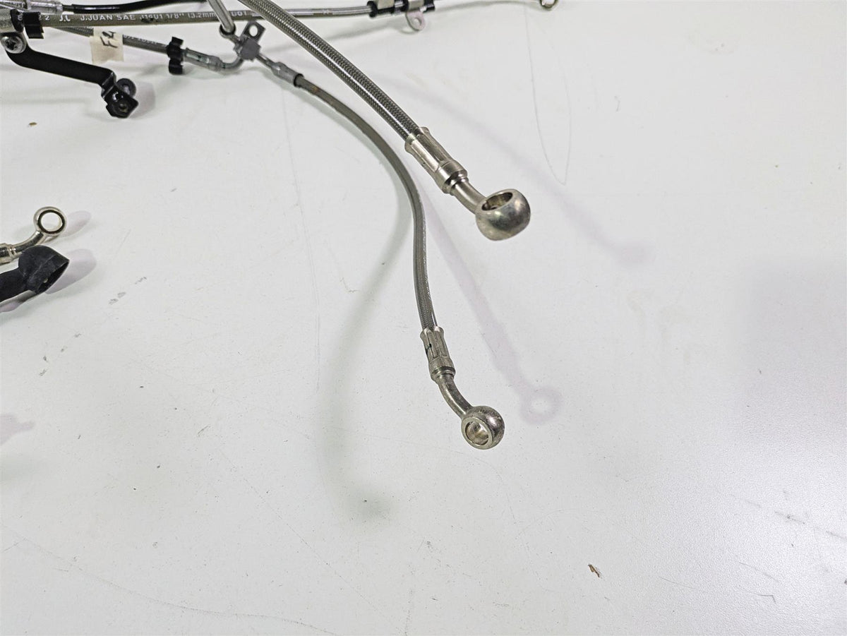 2024 Triumph Street Triple 765 R Front Rear Abs Brake Line Set T2024208 T2028157 {{ shop.shopifyCountryName }} - Mototech271