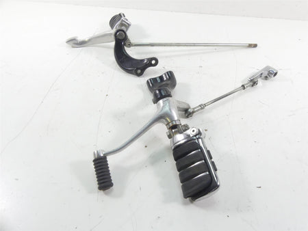 2014 Harley Sportster XL1200 C Front Forward Footpeg Shifter Pedal Set 42651-04 {{ shop.shopifyCountryName }} - Mototech271