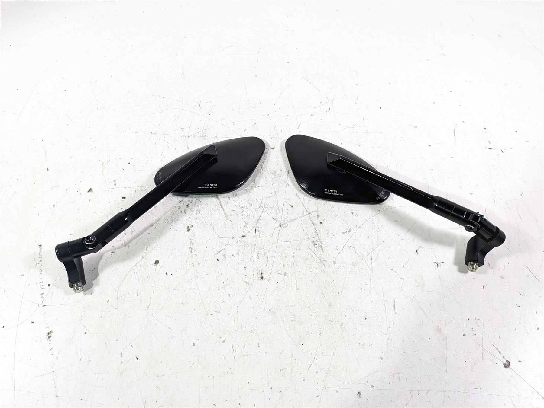 2022 BMW R1250 RT K052 Rizoma Genesi Rear View Mirror Set BS173B BS174B | Mototech271