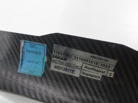 2011 Ducati Hypermotard 1100 SP Front Fork Lower Carbon Fiber Guards 46012801E {{ shop.shopifyCountryName }} - Mototech271