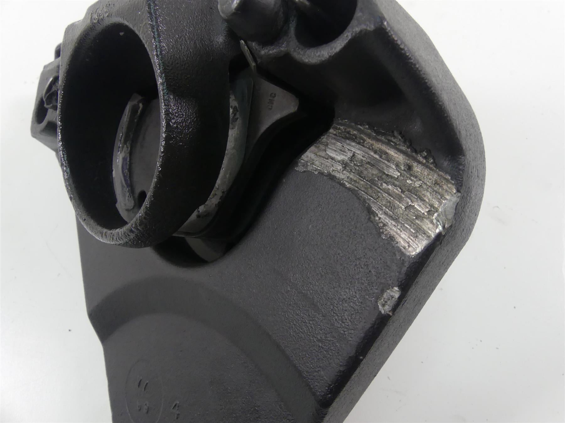 1999 Harley FXSTS Softail Springer Rear Brake Caliper + Bracket 44050-87 {{ shop.shopifyCountryName }} - Mototech271