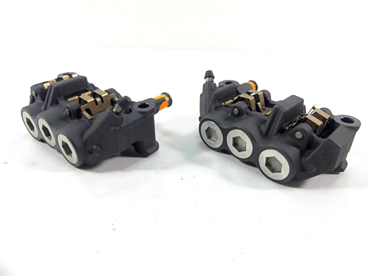 2012 Yamaha VMX17 VMAX 1700 Front 6 Piston Brake Caliper Set 4C8-2580T-10-00 {{ shop.shopifyCountryName }} - Mototech271