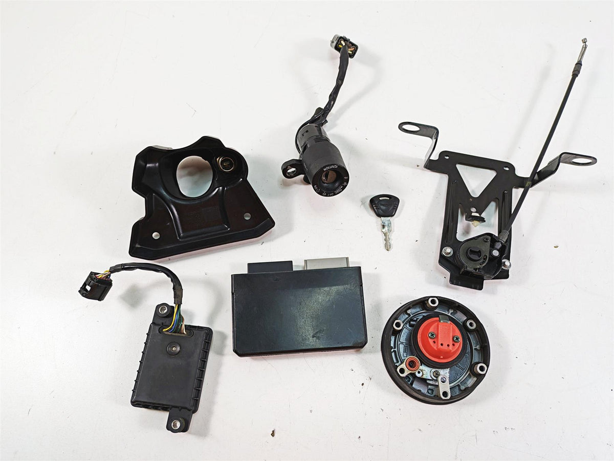 2012 Triumph Tiger 800XC ABS Cdi Ecu Ecm Ignition Switch Key Lock Set T1290187 {{ shop.shopifyCountryName }} - Mototech271