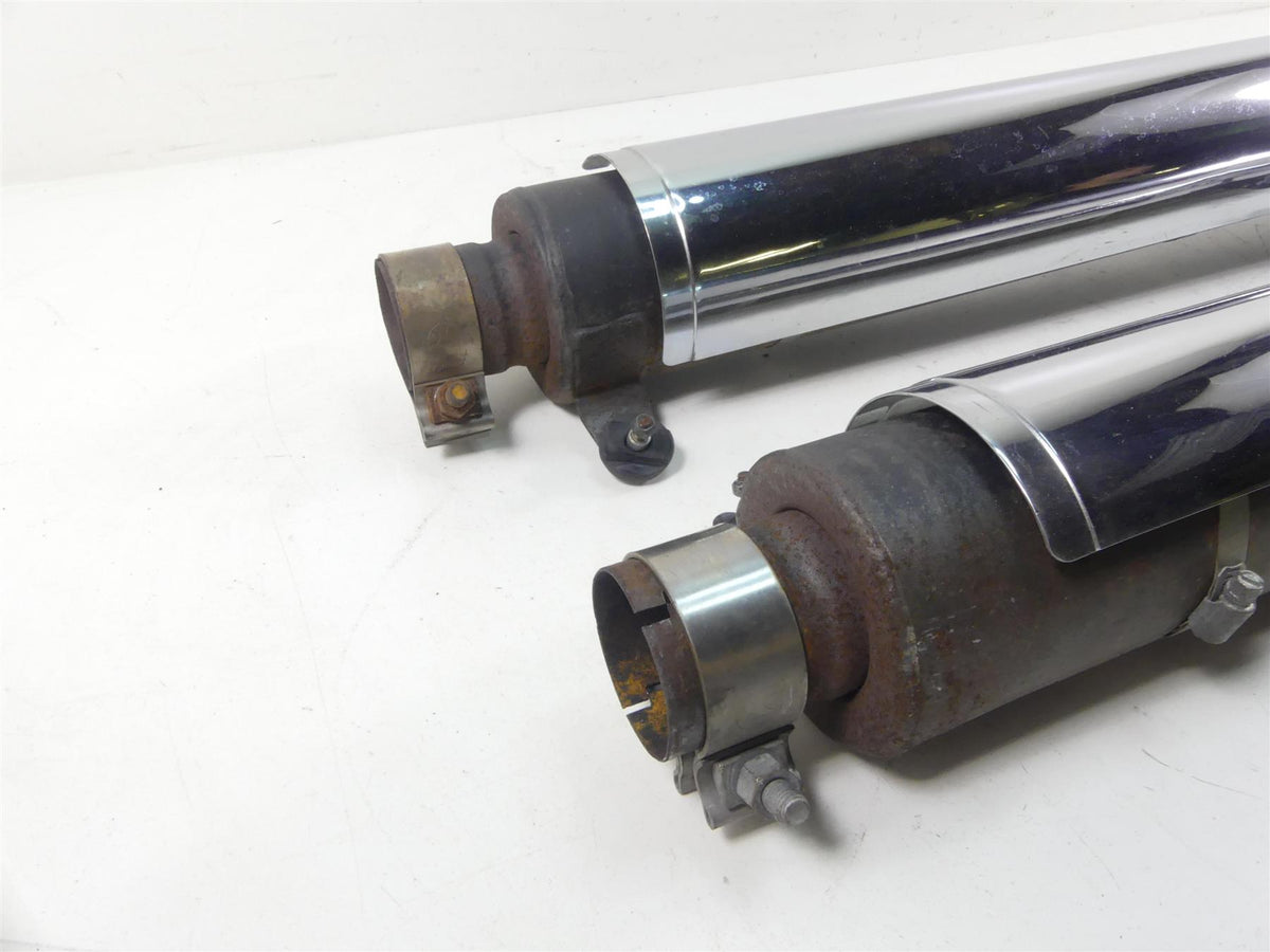 2011 Victory Vision Tour Oem Exhaust Muffler Silencer Pipe Set 1262226 1262225 {{ shop.shopifyCountryName }} - Mototech271