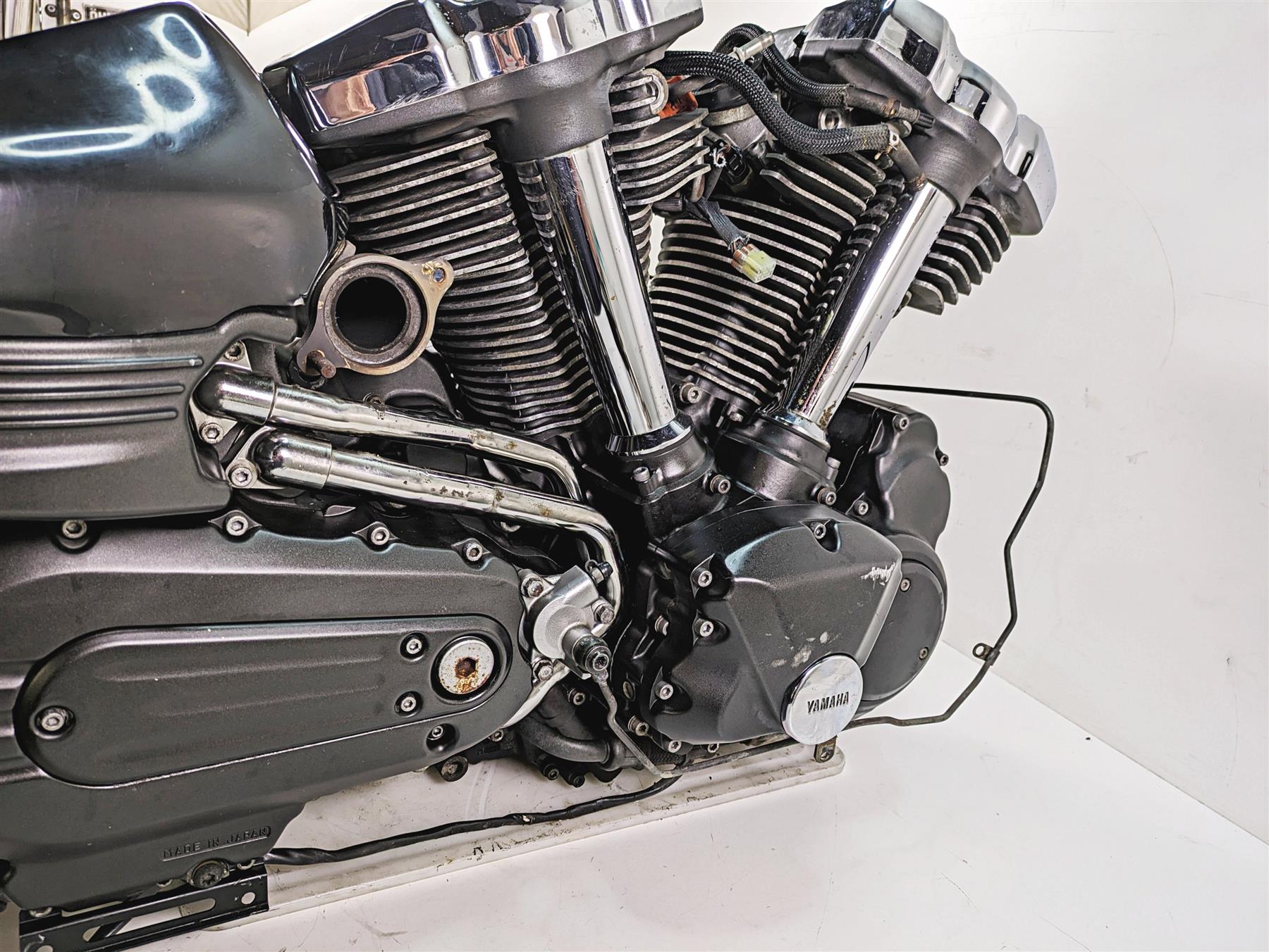 2009 Yamaha XV1900 Raider Running Engine Motor Transmission -Video 5C7-15100-01 {{ shop.shopifyCountryName }} - Mototech271