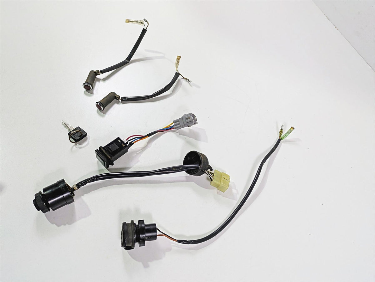 2010 Kawasaki 610 4x4 Mule Light Ignition Switch + Key & 12V Outlet 13151-0003 {{ shop.shopifyCountryName }} - Mototech271