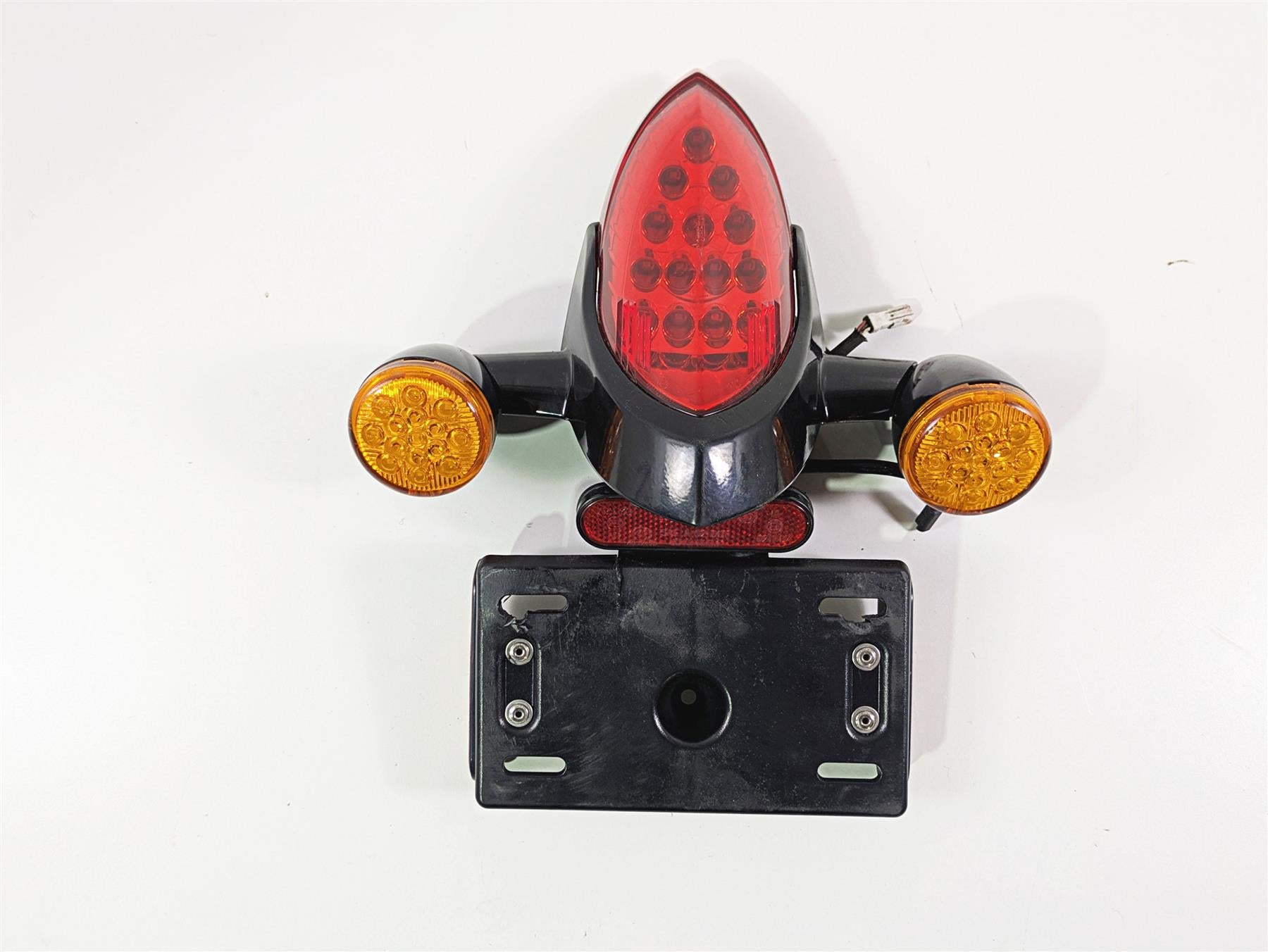 2018 Indian Springfield Dark Horse Taillight Blinker Plate Holder - Read 2412442 {{ shop.shopifyCountryName }} - Mototech271