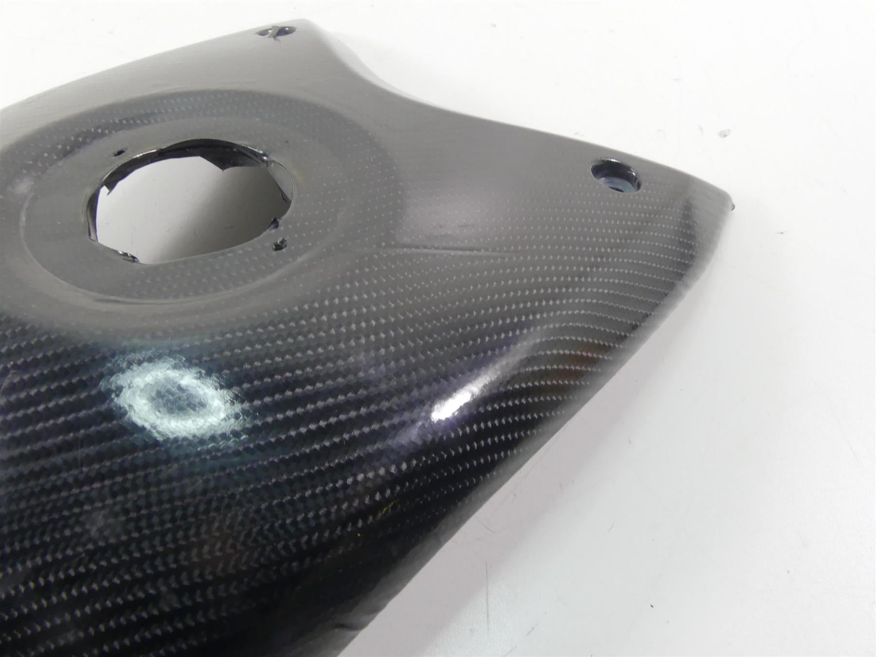 2008 Ducati Hypermotard 1100 Upper Fuel Tank Cover Fairing 48012541A {{ shop.shopifyCountryName }} - Mototech271