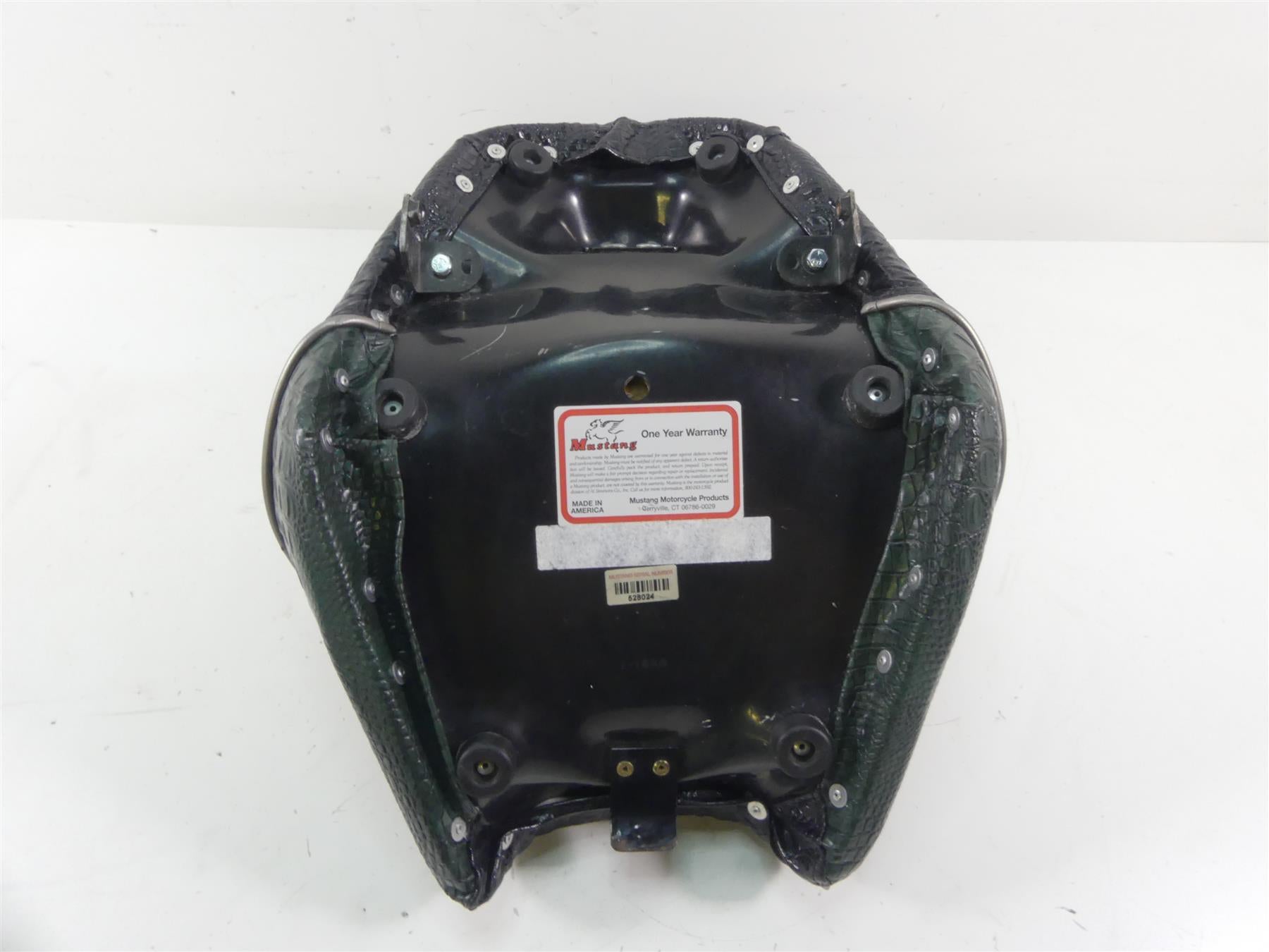2005 Honda V-Twin VTX1800 S3 Mustang Front Crocodile Skin Seat Back Rest 528024 {{ shop.shopifyCountryName }} - Mototech271