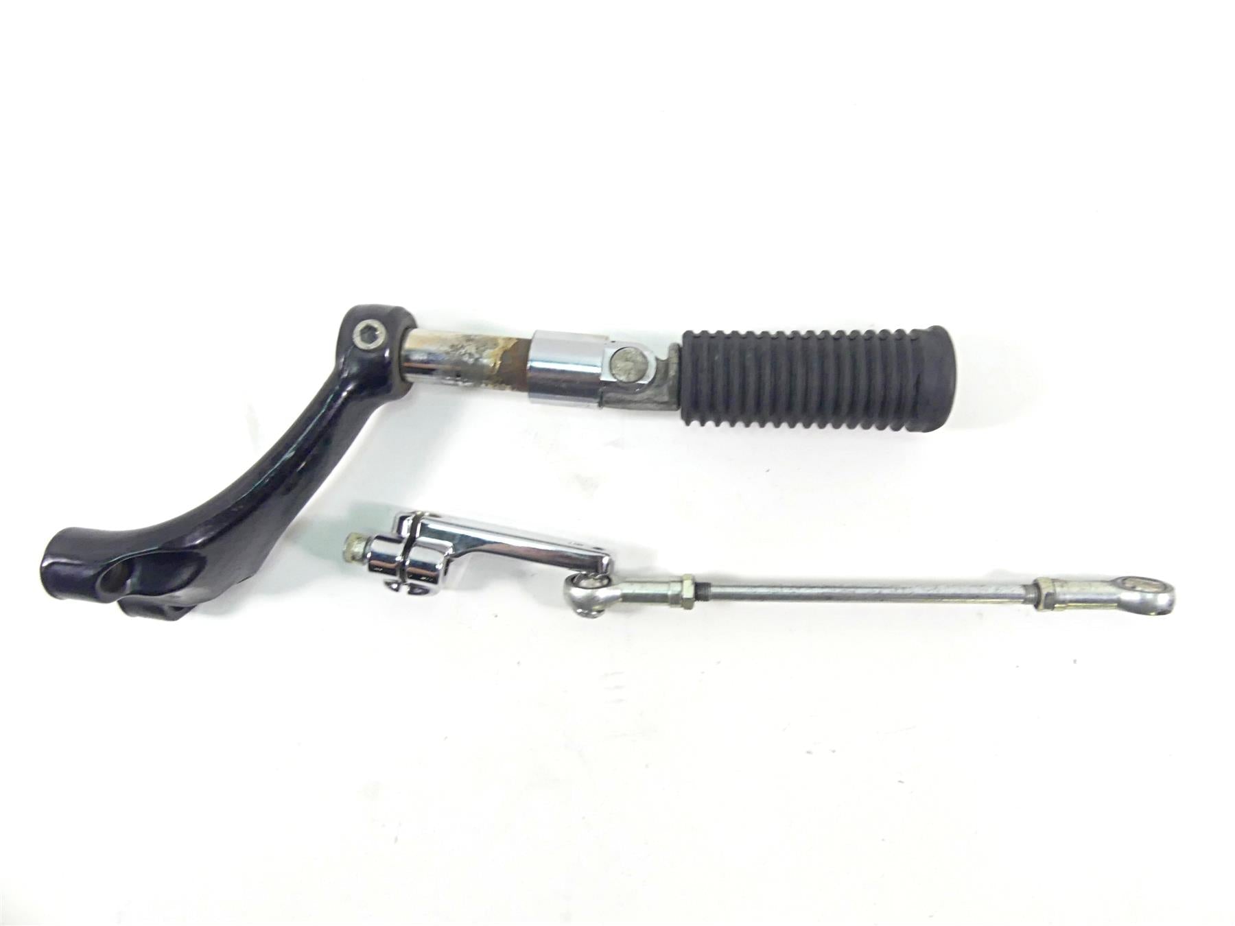 2005 Harley Sportster XL1200 C Front Left Foot Peg & Shifter Links Set 42651-04 {{ shop.shopifyCountryName }} - Mototech271