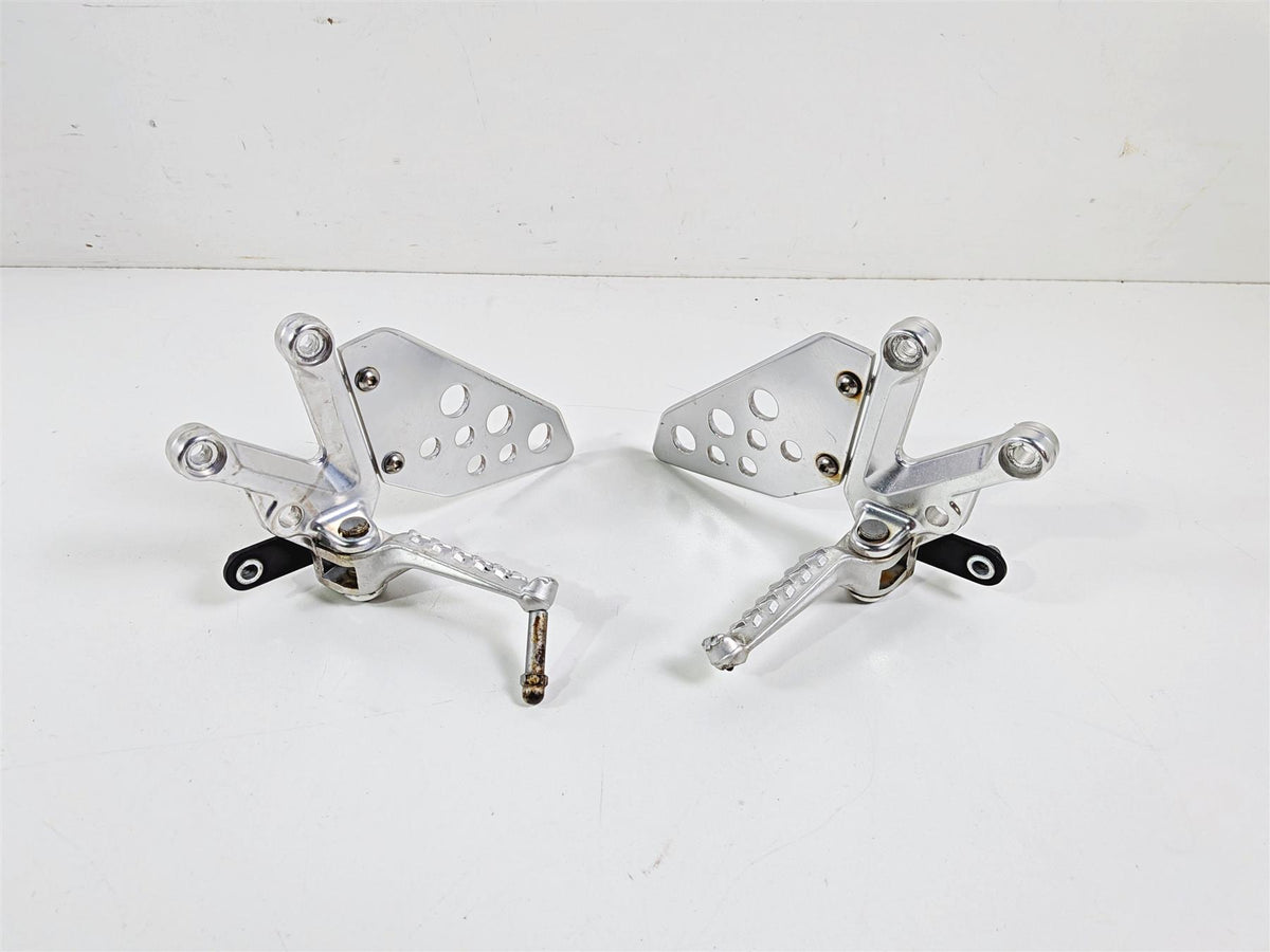 2008 Aprilia RSVR 1000 Factory Front Left & Right Foot Pegs AP8154069 AP8154070 {{ shop.shopifyCountryName }} - Mototech271