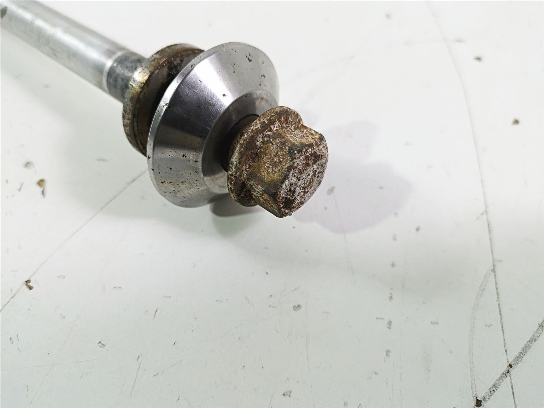 2005 Harley Softail FLSTSCI Heritage Springer Front Axle Spindle 3/4" 41116-97 {{ shop.shopifyCountryName }} - Mototech271