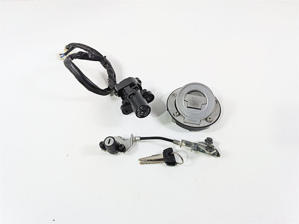 2012 Yamaha XT1200 Super Tenere Ignition Switch Cap Seat Key Lock 23P-82501-10 {{ shop.shopifyCountryName }} - Mototech271