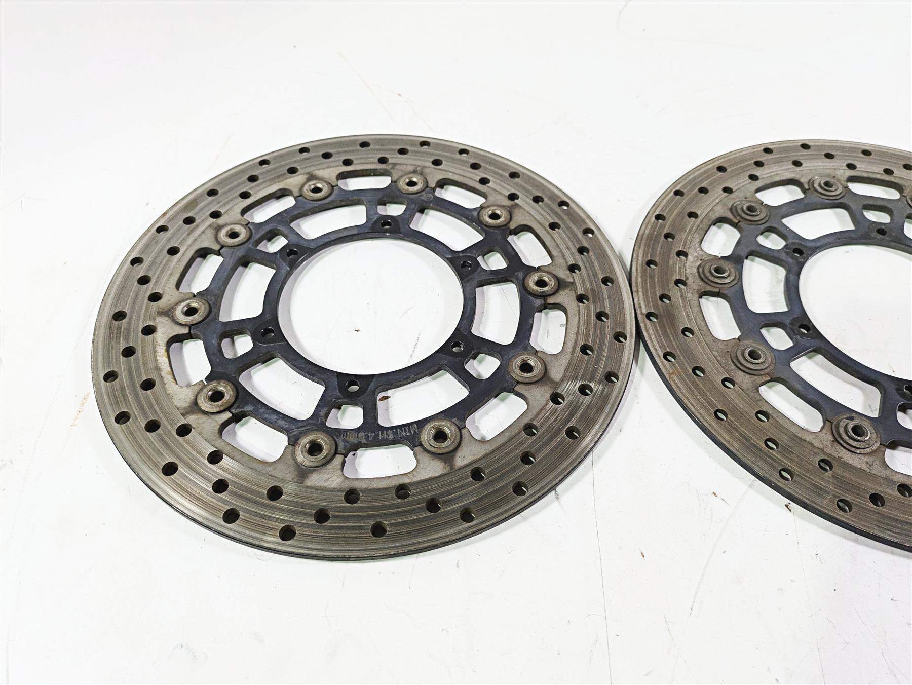 2017 BMW F800GS Adv K75 Front Brake Disc Rotor Set 300mm 34117713131 {{ shop.shopifyCountryName }} - Mototech271