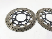 Load image into Gallery viewer, 2017 BMW F800GS Adv K75 Front Brake Disc Rotor Set 300mm 34117713131 | Mototech271
