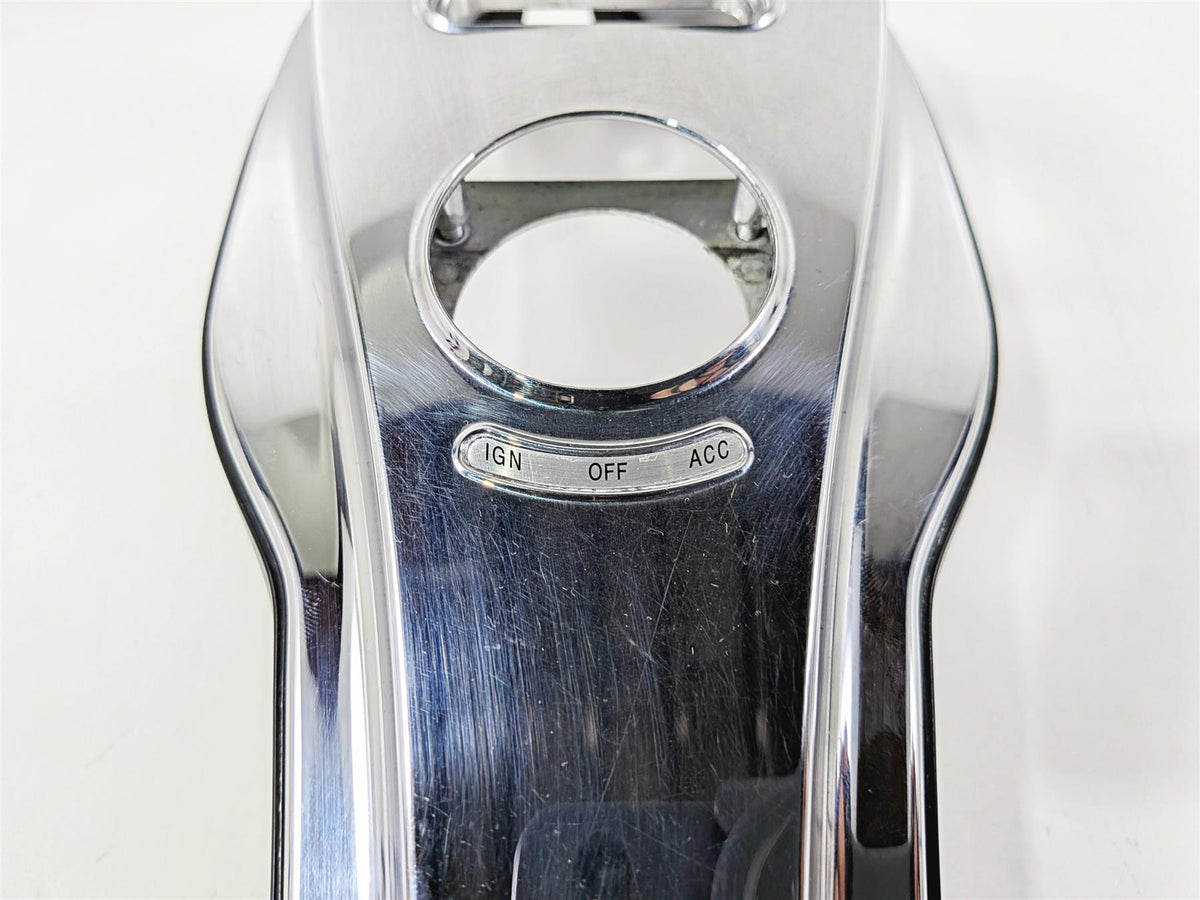 2008 Harley FXDSE CVO Dyna Chrome Tank Dash Console Cover Fairing 61698-08-Mototech271