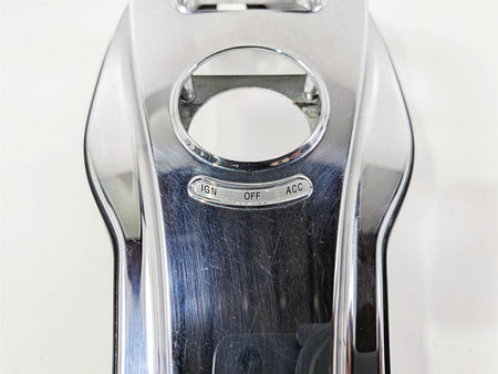 2008 Harley FXDSE CVO Dyna Chrome Tank Dash Console Cover Fairing 61698-08-Mototech271