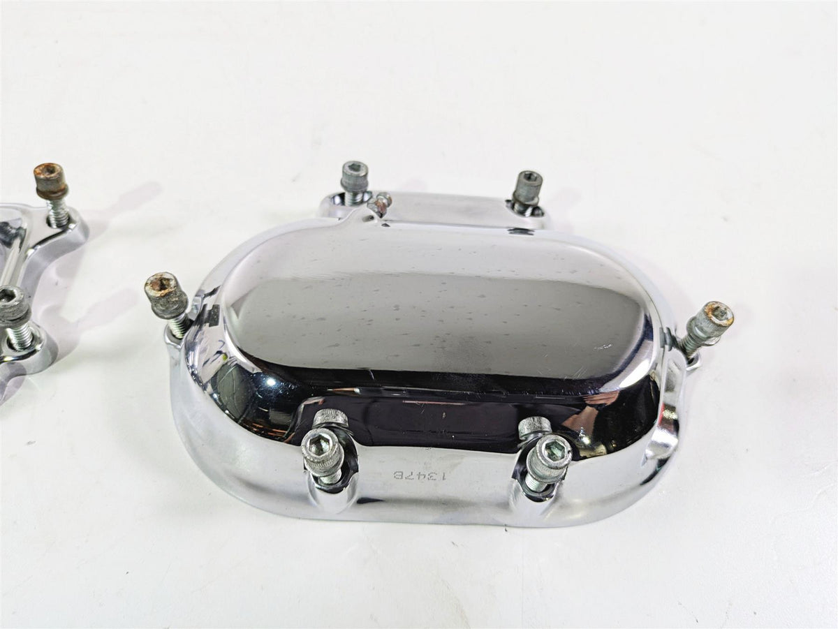 2007 Harley Touring FLHRSE CVO Road King Transmission Chrome Cover Set 34469-06B {{ shop.shopifyCountryName }} - Mototech271