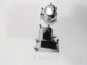 2007 Harley Touring FLHRSE CVO Road King Transmission Chrome Cover Set 34469-06B