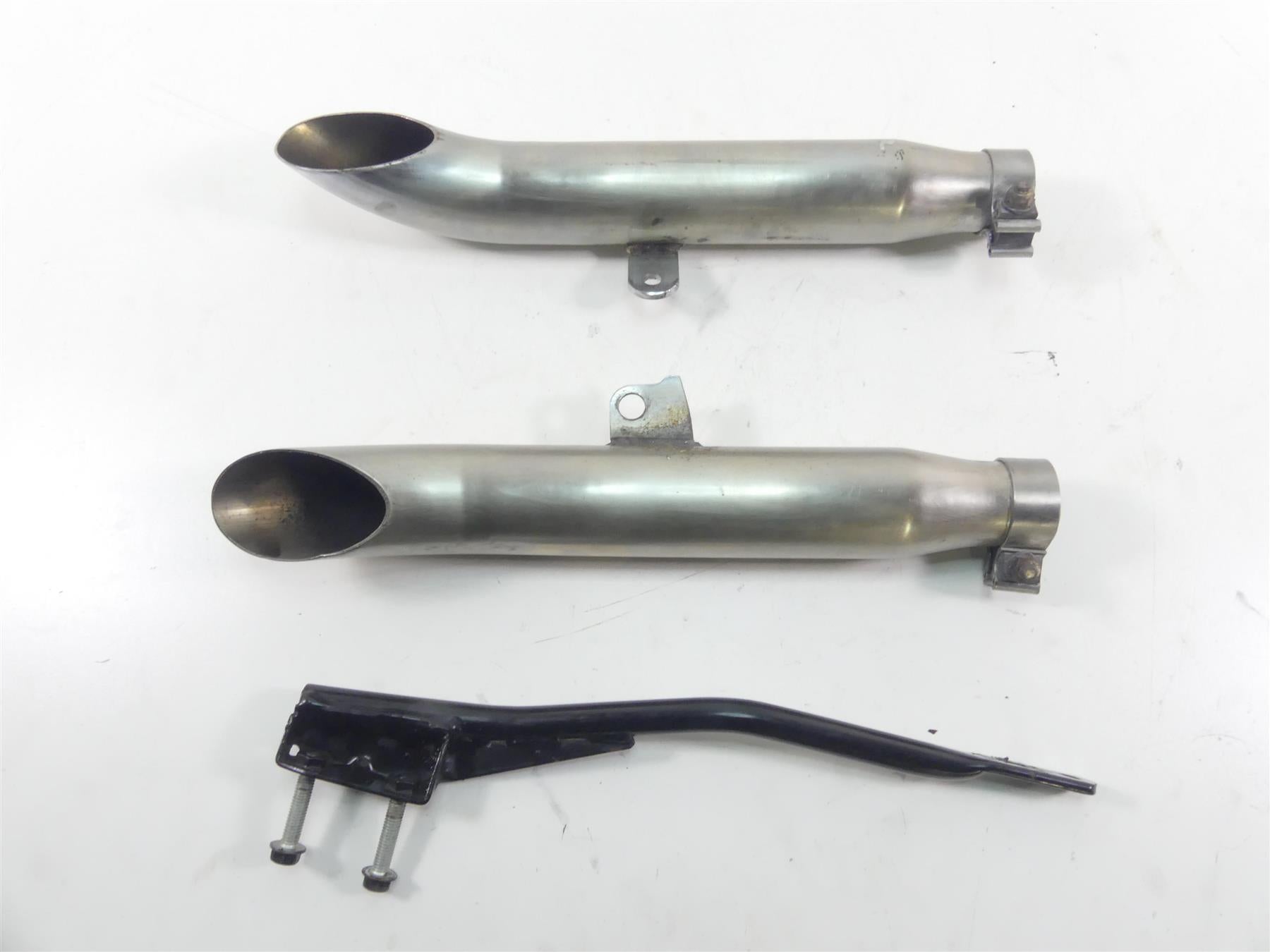 2003 Harley Sportster XL1200 C 100th Anniv Slash Cut SlipOn Muffler Exhaust Set {{ shop.shopifyCountryName }} - Mototech271