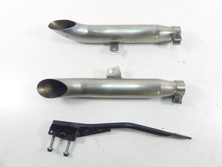 2003 Harley Sportster XL1200 C 100th Anniv Slash Cut SlipOn Muffler Exhaust Set {{ shop.shopifyCountryName }} - Mototech271