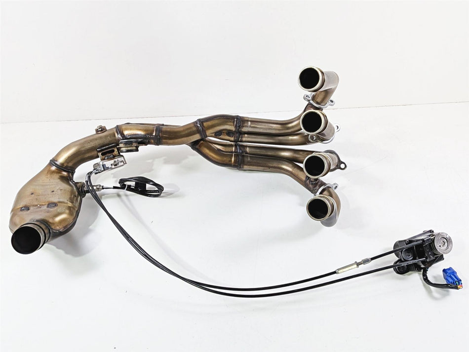 2024 Honda CBR600RR Exhaust Header & Servo Motor 18150-MJC-A00 31420-MFJ-A42