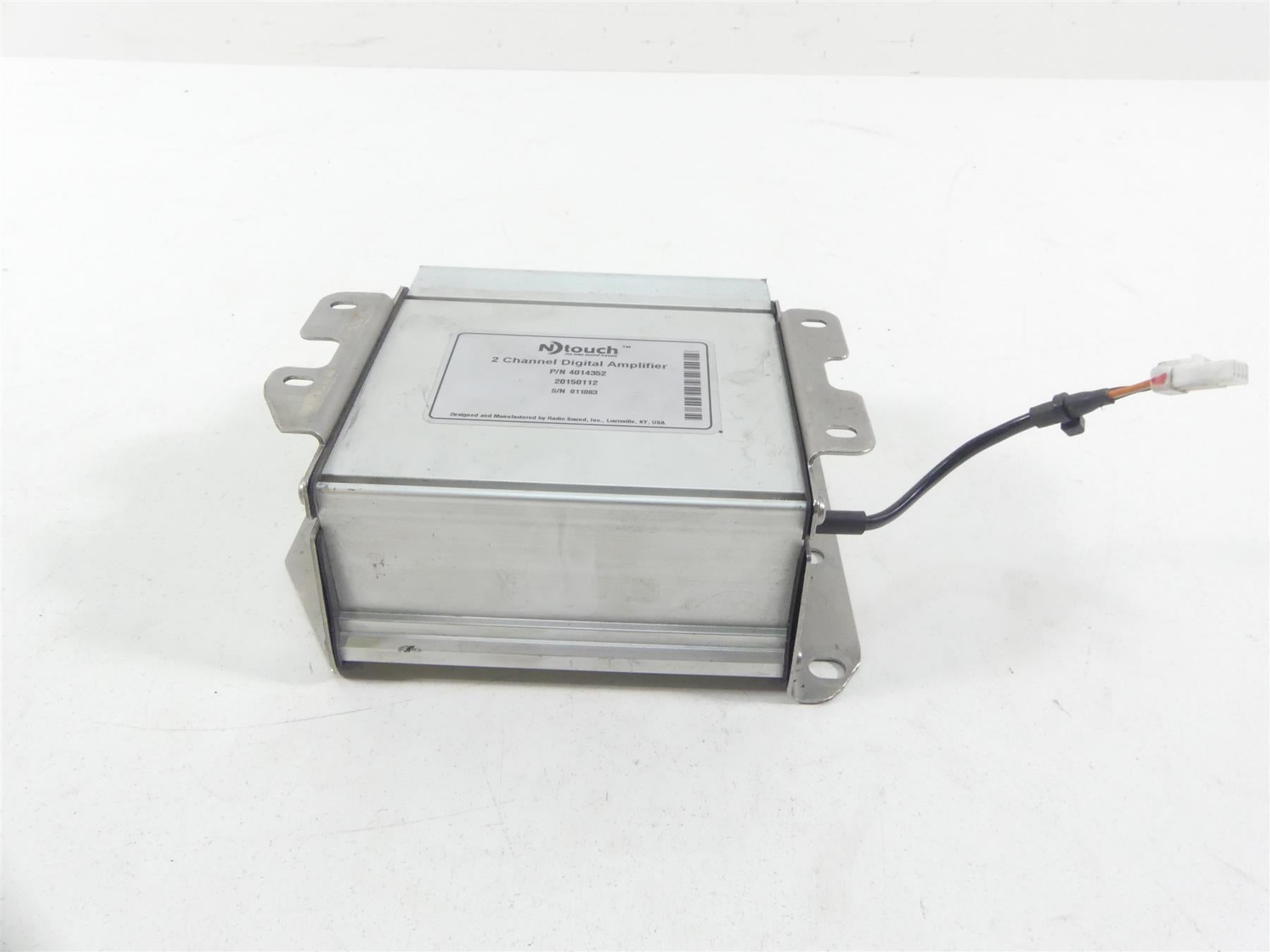2015 Victory Cross Country 8 Ball Front Ntouch 2 Channel Amp Amplifier 4014352 {{ shop.shopifyCountryName }} - Mototech271