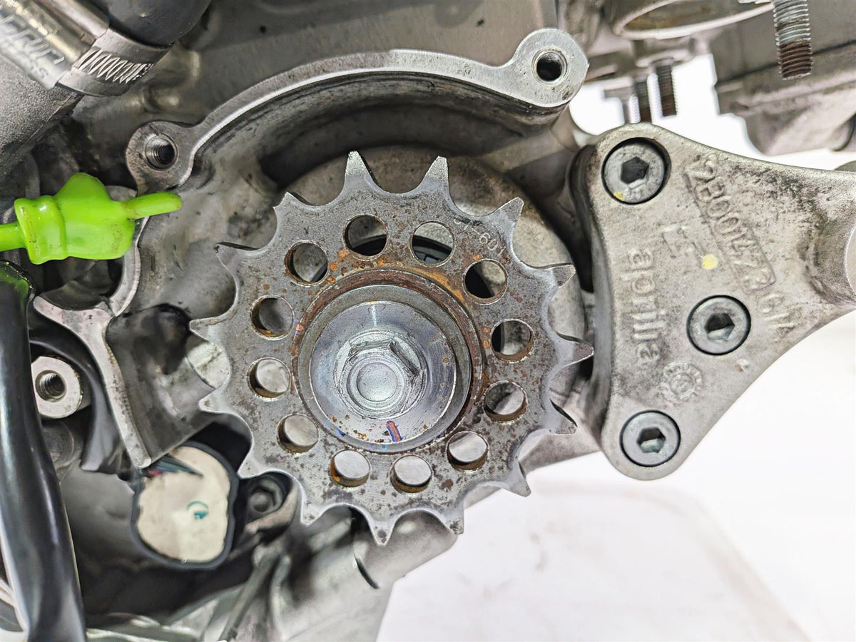 2018 Aprilia RSV4 RR Running Engine Motor Transmission 14k Video -Read 2A0008655 {{ shop.shopifyCountryName }} - Mototech271