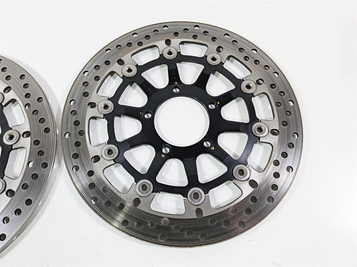 2009 Ducati Hypermotard 1100 S Front Brake Rotor Disc Set 4.34mm 49240921A-Mototech271