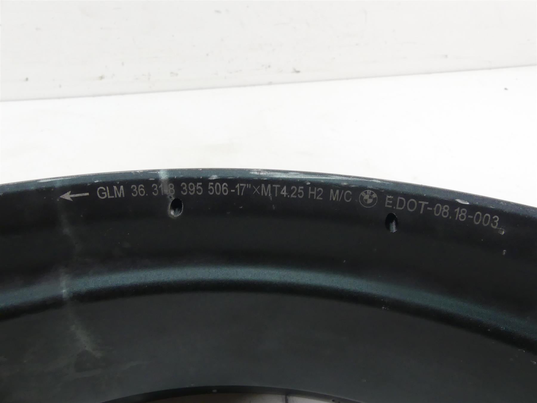 2020 BMW F850 GS K81 Rallye Rear Wheel Rim GLM 17x4.25 36318395506 {{ shop.shopifyCountryName }} - Mototech271