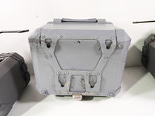 Load image into Gallery viewer, 2015 Triumph Tiger Explorer XC SW-Motech Trax Saddlebag Hard Bag &amp; Trunk Set
