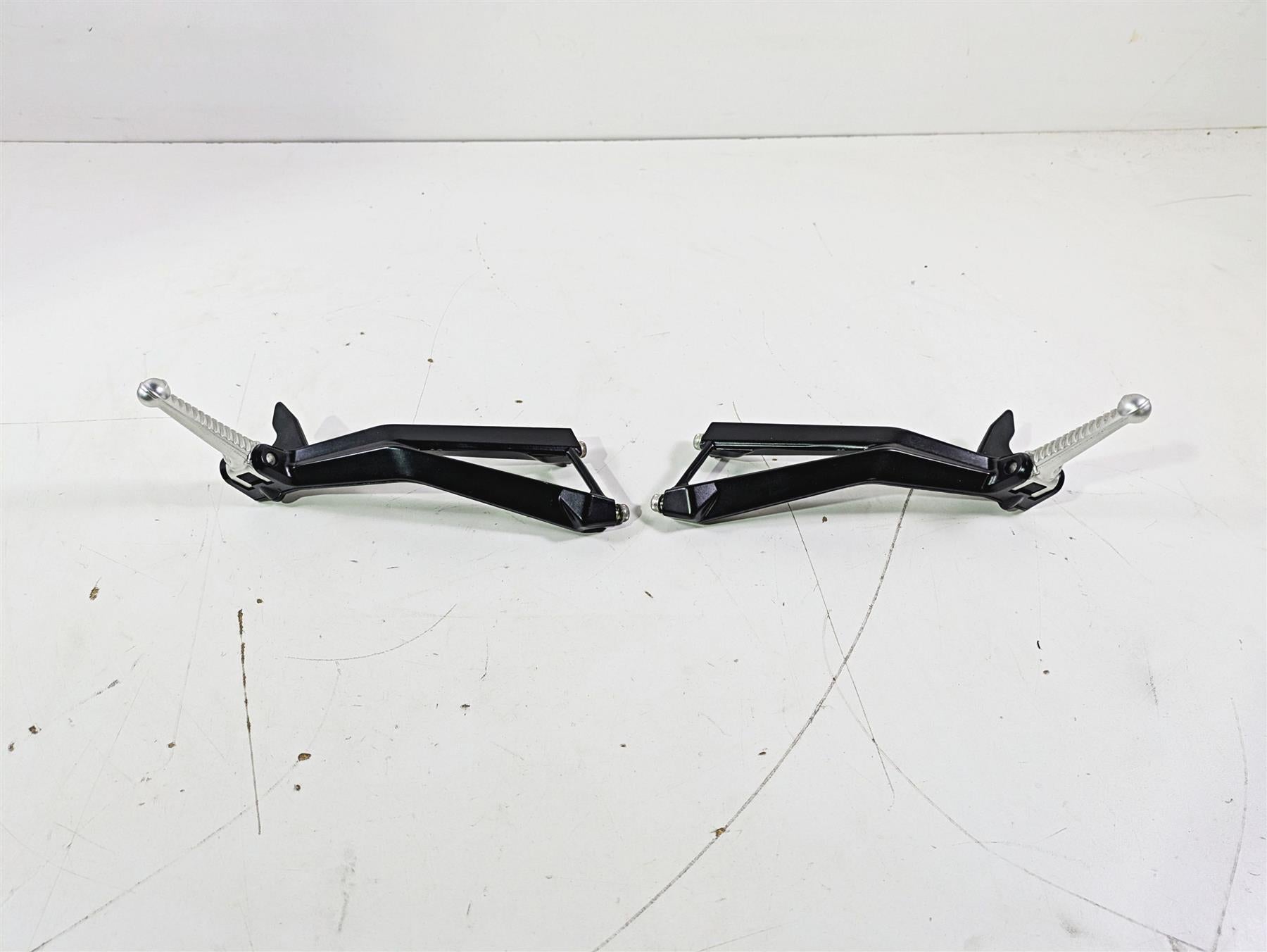 2008 Ducati SBK 1098 S Rear Passenger Foot Peg Set 82411251A 82411241A {{ shop.shopifyCountryName }} - Mototech271