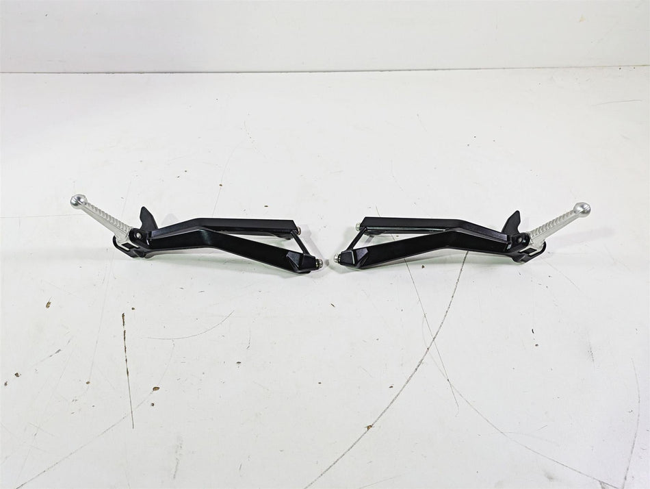 2008 Ducati SBK 1098 S Rear Passenger Foot Peg Set 82411251A 82411241A {{ shop.shopifyCountryName }} - Mototech271