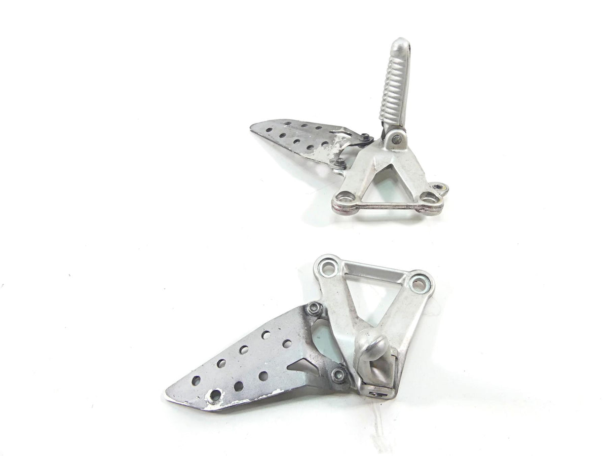 2008 Ducati 848 SBK Left Right Front Footpeg Foot Peg Set 82411231A 82411221A {{ shop.shopifyCountryName }} - Mototech271