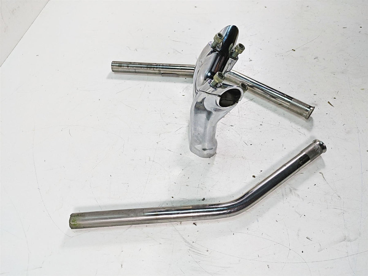 2009 Harley FXCWC Softail Rocker C Handlebars & Riser Set 56103-08 55992-08 {{ shop.shopifyCountryName }} - Mototech271