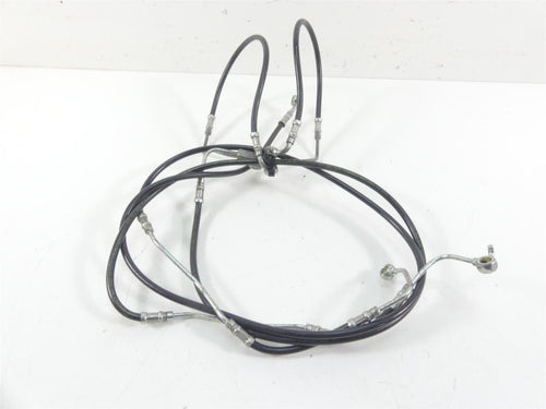 2013 Harley Touring FLHTP Electra Glide Front Abs Brake Line Hose Set 40612-09 | Mototech271