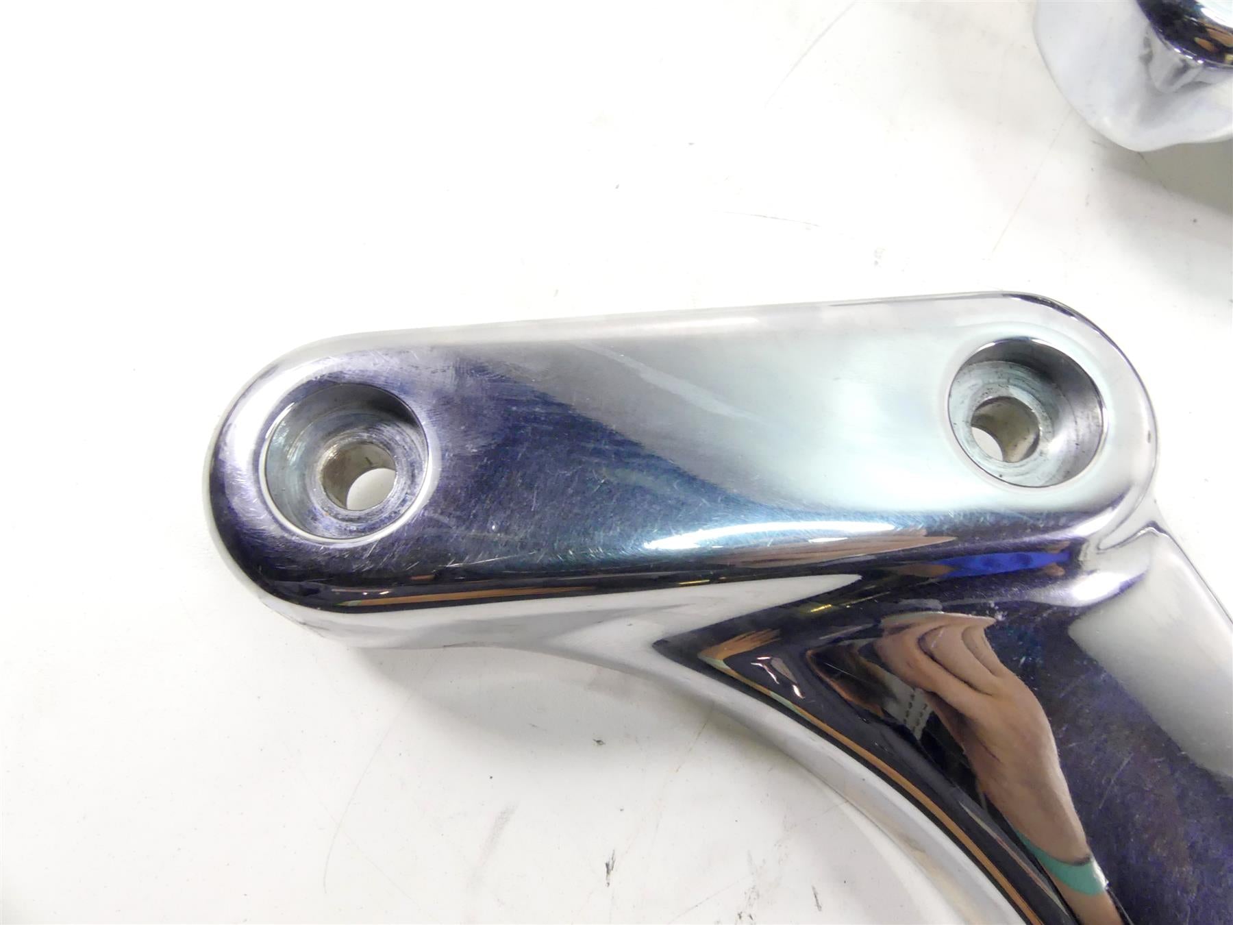 2017 Harley Softail FXSB Breakout Rear Fender Frame Chrome Mount Set 59500101 {{ shop.shopifyCountryName }} - Mototech271
