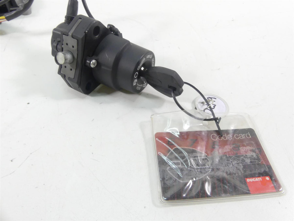 2009 Ducati Monster 1100 S Cdi Ecu Speedo Gauges Ignition Switch Key 40610703A {{ shop.shopifyCountryName }} - Mototech271